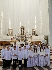 Pielgrzymka dzieci do Łagiewnik