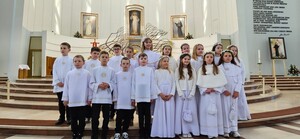 Pielgrzymka dzieci do Łagiewnik
