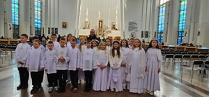 Pielgrzymka dzieci do Łagiewnik