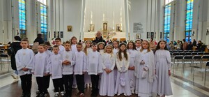 Pielgrzymka dzieci do Łagiewnik