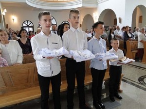 11 czerwca 2017 - Błogosławieństwo do pełnienia funkcji ministranta i lektora