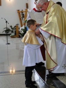 11 czerwca 2017 - Błogosławieństwo do pełnienia funkcji ministranta i lektora