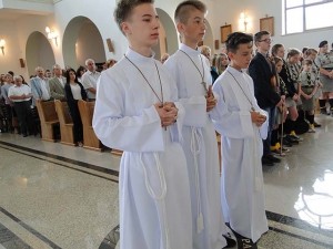 11 czerwca 2017 - Błogosławieństwo do pełnienia funkcji ministranta i lektora