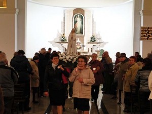 13 października 2017 - Ostatnie w roku Nabożeństwo Fatimskie