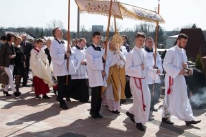Bp Stanisław Jamrozek z posługą w naszej parafii