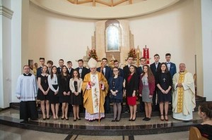 Bp Stanisław Jamrozek z posługą w naszej parafii