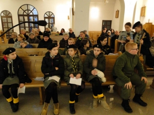 Kolędowanie przy żłóbku Pana Jezusa