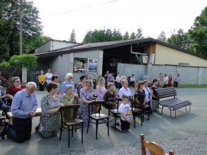 Nabożeństwo czerwcowe na Wierzbowej