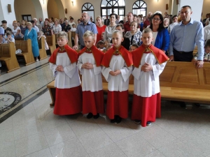 Błogosławieństwo nowych ministrantów