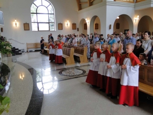 Błogosławieństwo nowych ministrantów