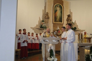 Parafialne dziękczynienie za posługę ks. Pawła