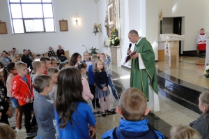 Msza Święta z udziałem dzieci