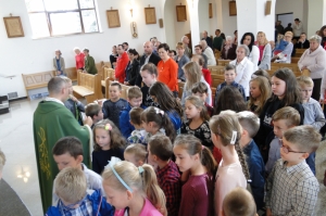 Msza Święta z udziałem dzieci