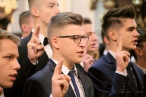 Pielgrzymka AK i KSM-u do Przemyskiej Katedry