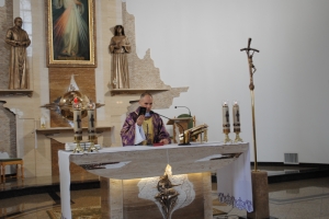 Poświęcenie książeczek do modlitwy