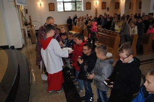 Poświęcenie książeczek do modlitwy