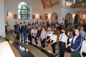 Zakończenie roku szkolnego i nałożenie krzyży