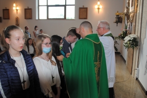 Zakończenie roku szkolnego i nałożenie krzyży