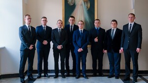 Obłóczyny w przemyskim seminarium