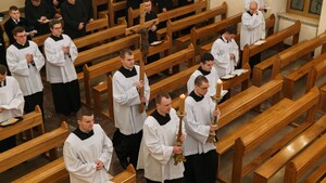 Obłóczyny w przemyskim seminarium