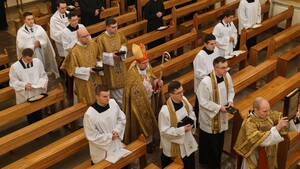 Obłóczyny w przemyskim seminarium