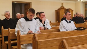 Obłóczyny w przemyskim seminarium