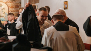Obłóczyny w przemyskim seminarium