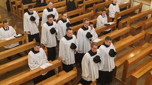 Obłóczyny w przemyskim seminarium