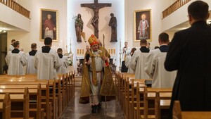Obłóczyny w przemyskim seminarium