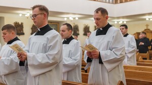 Obłóczyny w przemyskim seminarium