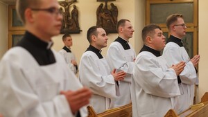 Obłóczyny w przemyskim seminarium