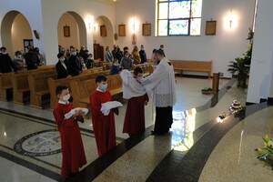 Przyjęcie do grona ministrantów
