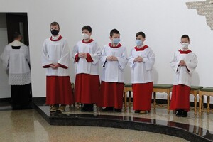 Przyjęcie do grona ministrantów