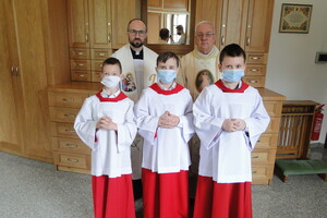 Przyjęcie do grona ministrantów