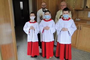 Przyjęcie do grona ministrantów