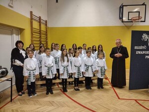 Wizyta Księdza Biskupa w szkole