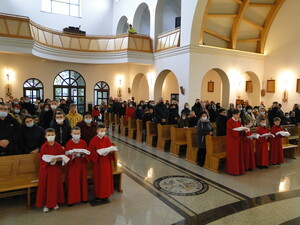 Błogosławieństwo ministrantów i modlitewników