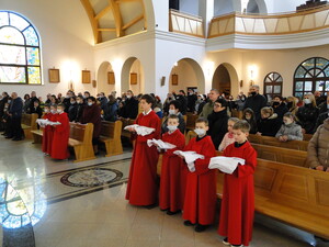 Błogosławieństwo ministrantów i modlitewników