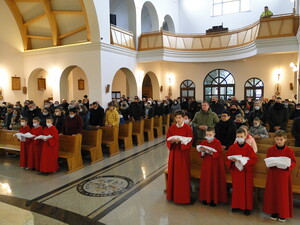 Błogosławieństwo ministrantów i modlitewników