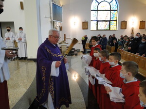 Błogosławieństwo ministrantów i modlitewników