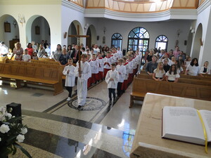 Msza św. na zakończenie roku szkolnego