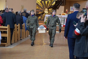 Uroczystości pogrzebowe śp. Kazimierza Człowiekowskiego ps. „Niemsta”