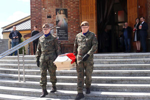 Uroczystości pogrzebowe śp. Kazimierza Człowiekowskiego ps. „Niemsta”