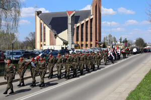 Uroczystości pogrzebowe śp. Kazimierza Człowiekowskiego ps. „Niemsta”