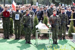Uroczystości pogrzebowe śp. Kazimierza Człowiekowskiego ps. „Niemsta”