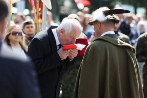 Uroczystości pogrzebowe śp. Kazimierza Człowiekowskiego ps. „Niemsta”