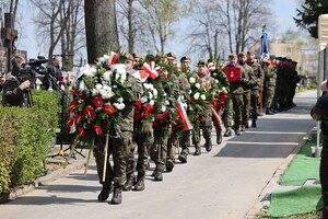 Uroczystości pogrzebowe śp. Kazimierza Człowiekowskiego ps. „Niemsta”