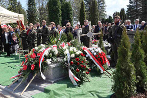 Uroczystości pogrzebowe śp. Kazimierza Człowiekowskiego ps. „Niemsta”