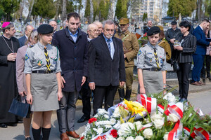 Uroczystości pogrzebowe śp. Kazimierza Człowiekowskiego ps. „Niemsta”