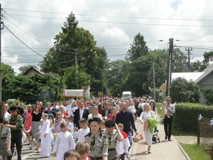 Dziękczynienie Bogu za dar Eucharystii